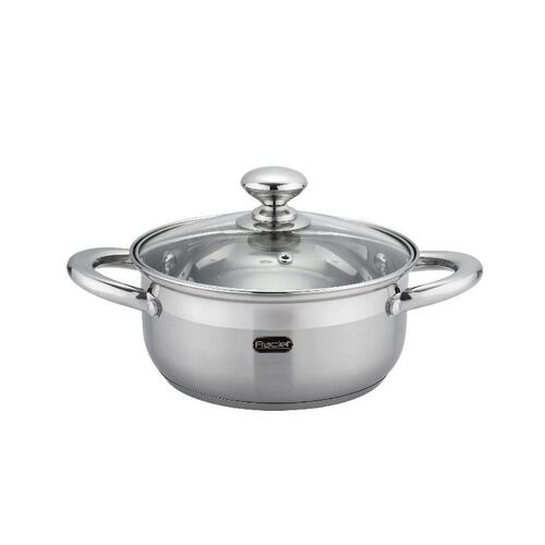 Batería de Cocina Luxor 7 pz Acero Inox Inducción Fraciel