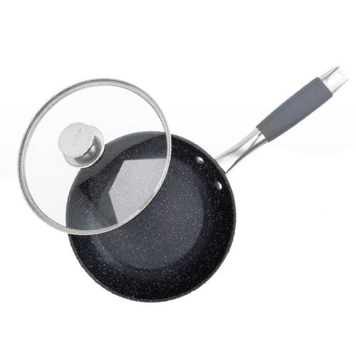 Sartén 26 cm Acero Inoxidable con Tapa Inducción Fraciel