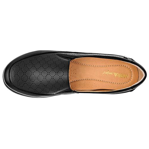 Mora Confort Zapato de horma cómoda para mujer negro negro, codigo 107603-1