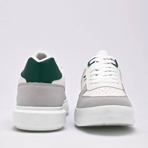 Mora Urban Tenis urbano para hombre blanco gris verde Codigo 126367F