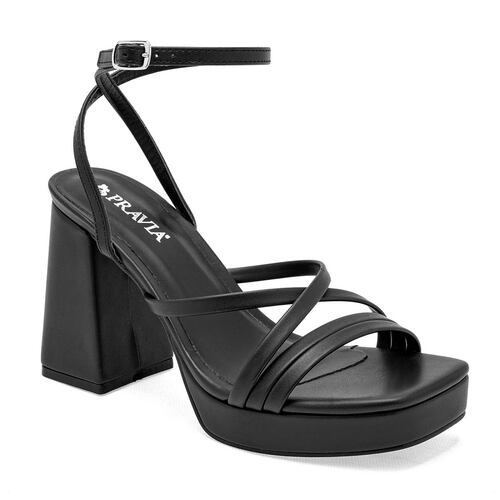 Pravia Zapatilla para mujer negro Codigo 125682E.