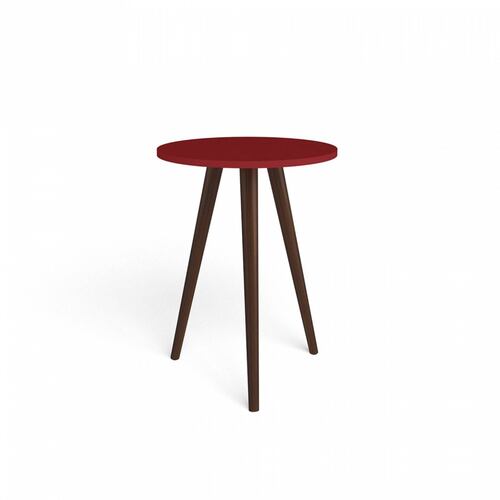 Mesa de Centro Lateral Buró  Bertolini RT 3099 Rojo