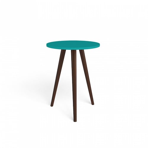 Mesa Lateral De apoyo Buró Bertolini RT 3099 Turquesa