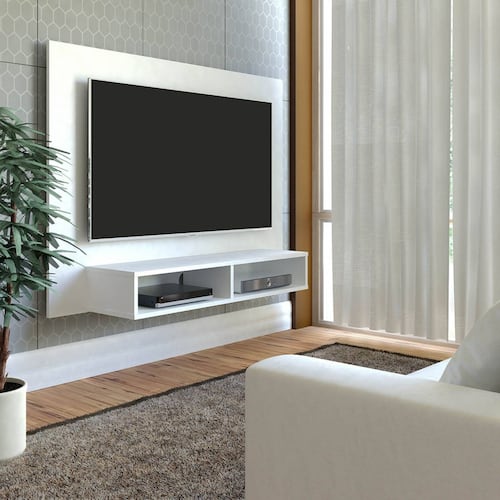 Panel Bertolini Flash Blanco Para Pantalla Hasta 42 Pulgadas