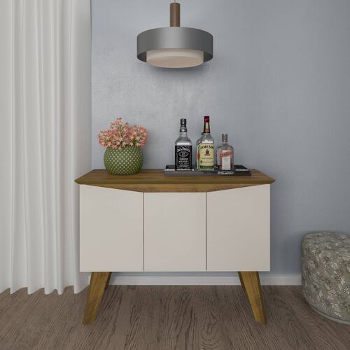 APARADOR BERTOLINI OASIS PINO OFF WHITE