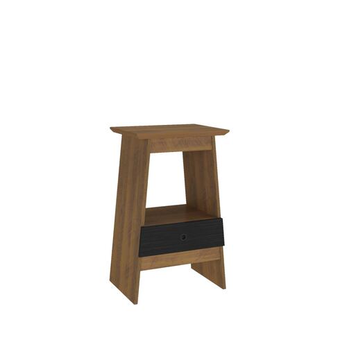 M LATERAL BERTOLINI EDEN 2 Nichos 1 Cajón   Pino Negro