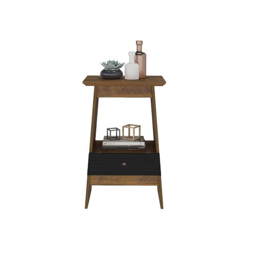M LATERAL BERTOLINI EDEN 2 Nichos 1 Cajón   Pino Negro