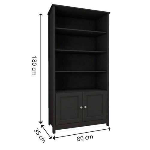 Estanteria Bertolini E 958 Negro.
