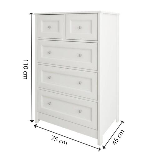 Cajonera Bertolini DM 237 Blanco