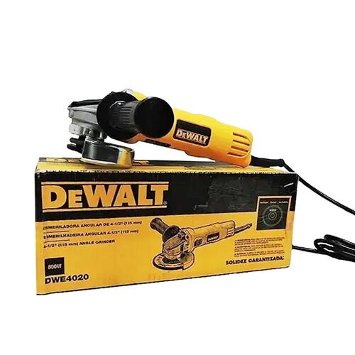 Mini Esmeriladora 4 1 2 800W 12000Rpm M14 Dewalt Dwe4020