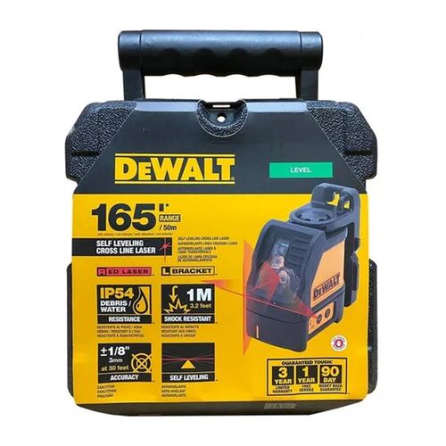 Nivel Laser Cruz Autonivelable Horizontal Vert Dewalt Dw088K