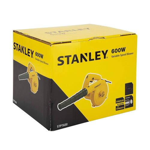 Sopladora Aspiradora 600W Vv 6000 16000Rpm Stanley Stpt600