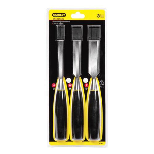 Juego Formones 1 2 3 4 1 Mango Polipropilen Stanley 16 125La