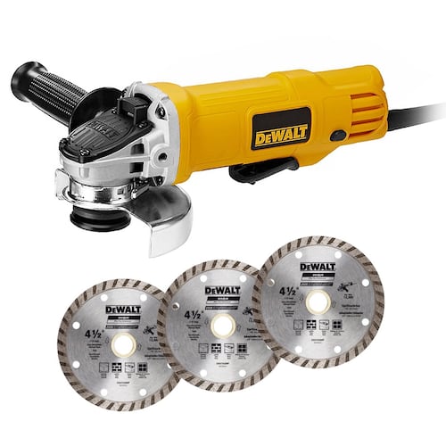 Mini Esmeriladora 4 1 2 900W 11000Rpm 5 8 11 Dewalt Dwe4120X