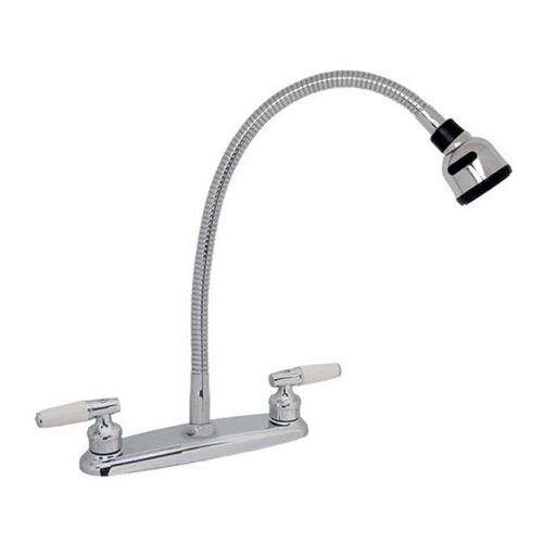 Mezcladora Fregadero 8 Cuello Flexible Cubierta M Rugo 8Ipf