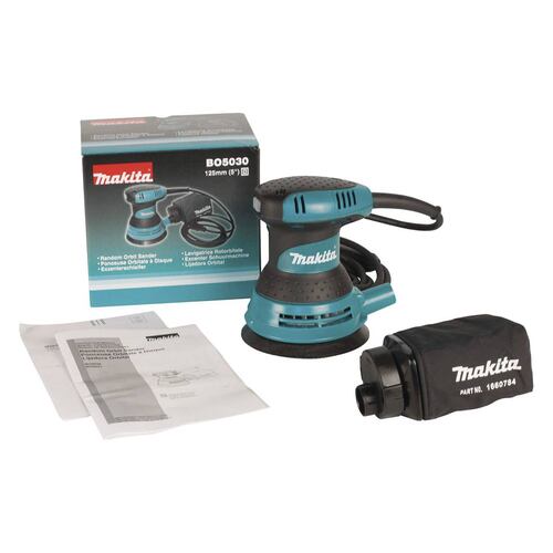 Lijadora Orbital 5 Exentrica 300W Makita Bo5030