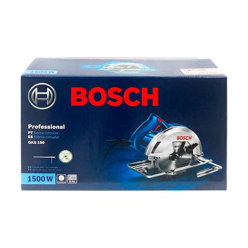 Sierra Circular 7 1 4 1500W 6000Rpm Bosch Gks 150 06016B30G0