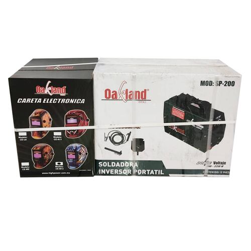 Soldadora Inverter 030 200 A 110 220V Ca Ca Oakland Sp 200