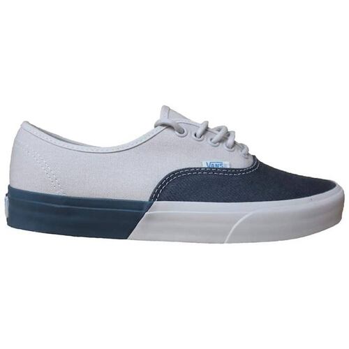 Tenis Vans Mujer Authentic Dx Blocked Gris Blanco VN0A38ESMS8.