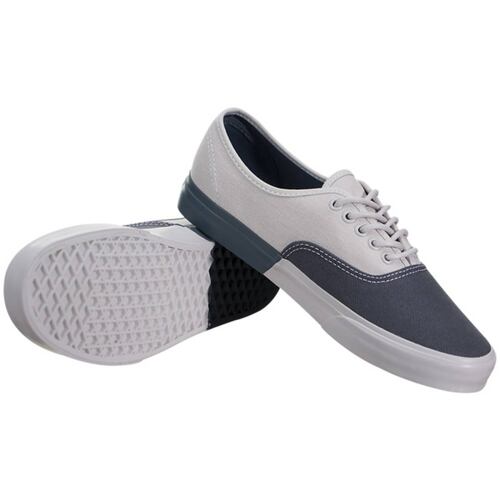 Tenis Vans Mujer Authentic Dx Blocked Gris Blanco VN0A38ESMS8.