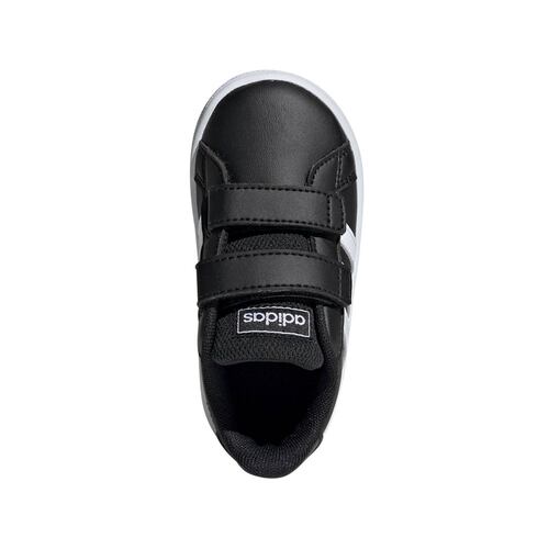 Tenis Adidas Niños GRAND COURT Negro EF0117.