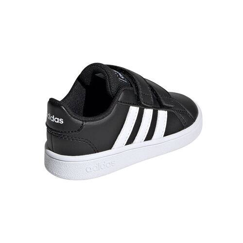 Tenis Adidas Niños GRAND COURT Negro EF0117.