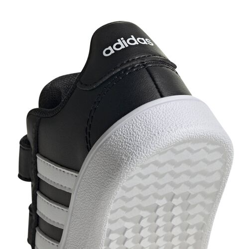 Tenis Adidas Niños GRAND COURT Negro EF0117.