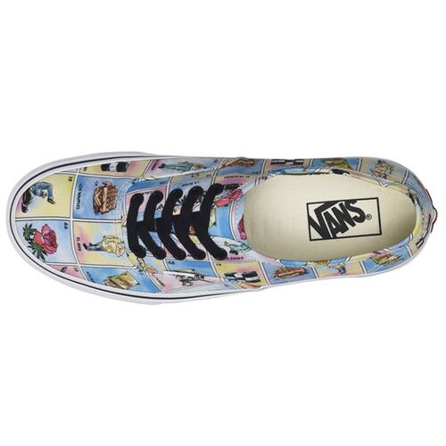 Tenis Vans Mujer Multicolor  Authentic Loteria VN0A2Z5IWN1.