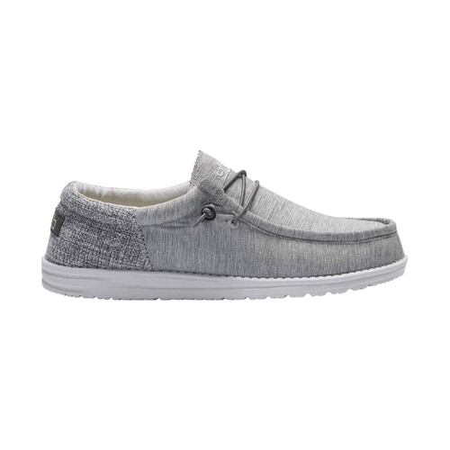 TENIS HEY DUDE HOMBRE GRIS CLARO JASPEADO HEY DUDE WALLY 110413227.