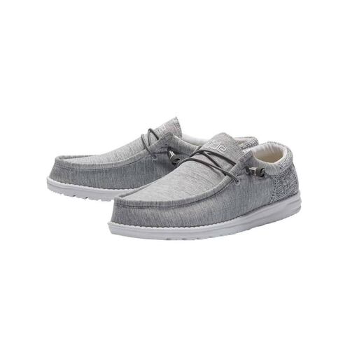 TENIS HEY DUDE HOMBRE GRIS CLARO JASPEADO HEY DUDE WALLY 110413227.