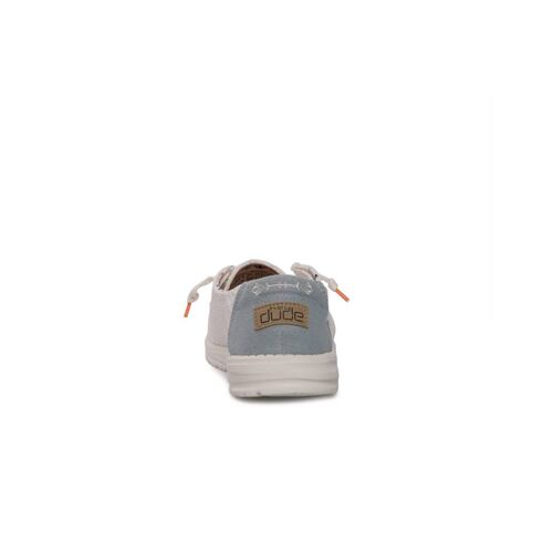 TENIS HEY DUDE MUJER BLANCO / AZUL HEY DUDE WENDY 121410164.