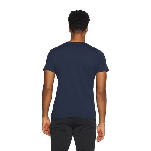 PLAYERA REEBOK HOMBRE AZUL REEBOK IDENTITY STACKED LOGO T-SHIRT IM1620.