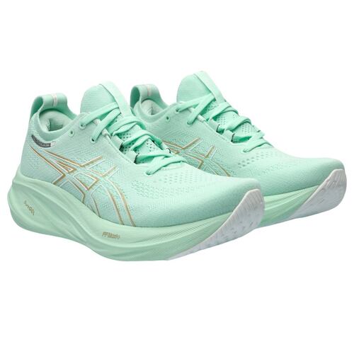 TENIS ASICS MUJER VERDE ASICS GEL-NIMBUS 26 1012B601300.