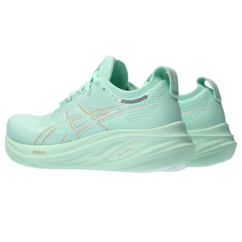 TENIS ASICS MUJER VERDE ASICS GEL-NIMBUS 26 1012B601300.