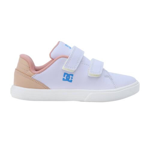TENIS DC SHOES NIÑOS BLANCO DC SHOES NOTCH ADGS100094WHK.