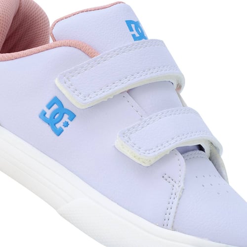 TENIS DC SHOES NIÑOS BLANCO DC SHOES NOTCH ADGS100094WHK.