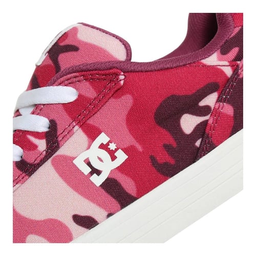 TENIS DC SHOES MUJER ROSA DC SHOES NOTCH ADJS100132WPK.