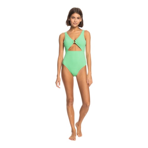 TRAJE DE BAÑO ROXY MUJER VERDE ROXY COLOR JAM ERJX103522GHY0.