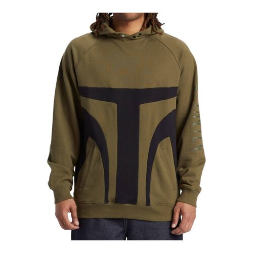 SUDADERA DC SHOES HOMBRE VERDE DC SHOES SW MANDO ADYFT03395CRB7.