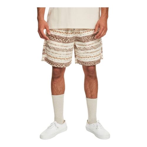 SHORT QUIKSILVER HOMBRE BEIGE QUIKSILVER TAXER PRINT EQYWS03855WDW6.
