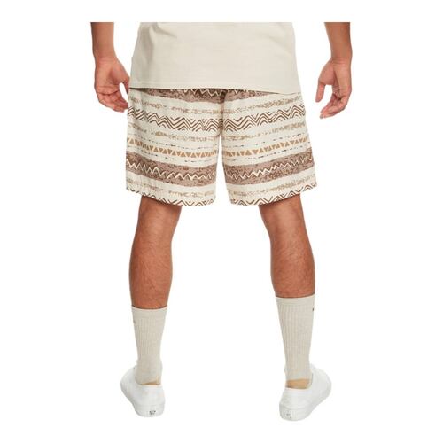 SHORT QUIKSILVER HOMBRE BEIGE QUIKSILVER TAXER PRINT EQYWS03855WDW6.