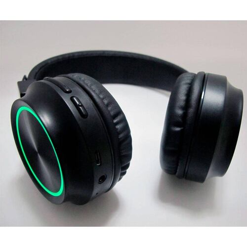 AUDIFONOS VAK 2026 BLUETOOTH FM ENTRADA SD AUX DIADEMA LED .