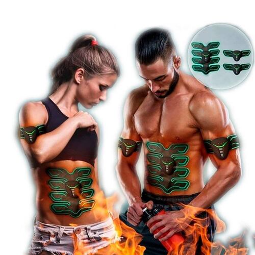 Electro Estimulador Muscular Vak Ems PRO Pad 8 Abdominales .