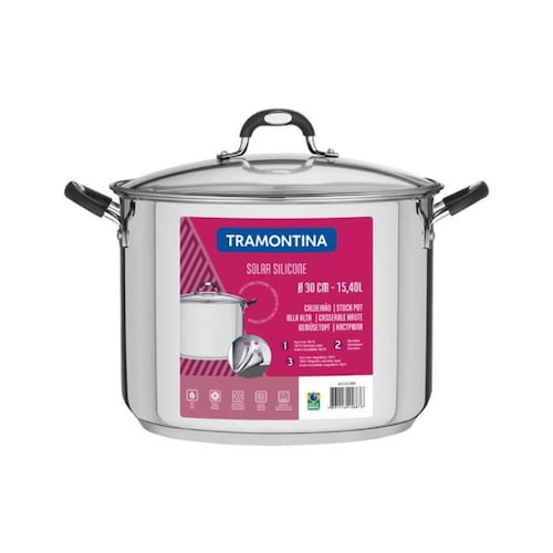 Olla Alta Solar Silicone de 30 cm 15.4 litros