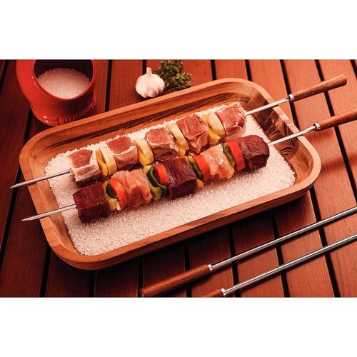 Juego de Cubiertos para Asado Tramontina Polywood 12 Piezas