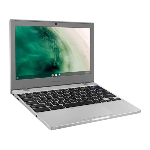 Laptop Samsung Chromebook 4 116 Intel Celeron N4020 4GB RAM 32GB Color Titanio Platinado.