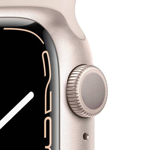 Reloj Apple Watch Serie 7 41mm Starlight Aluminium (Blanco Estelar)   GPS.