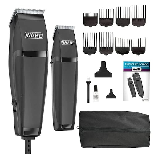 Combo de Maquinas Peluquera y Recortadora para corte de cabello WAHL y Accesorios 79450 308