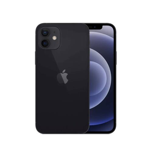 Celular Reacondicionado Grado A Apple iPhone 12 128GB Negro  Funda de Regalo