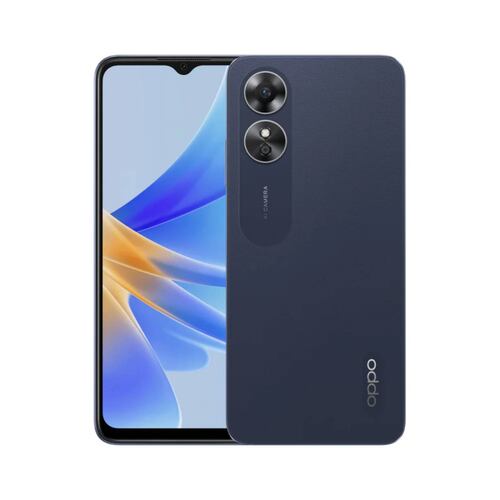 Celular Oppo A17 64GB   4GB RAM   Color Negro.